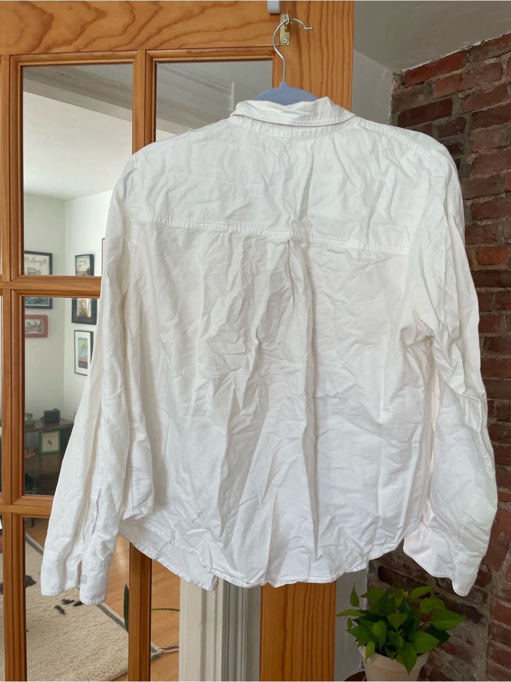 Madewell Fitted White Button Down